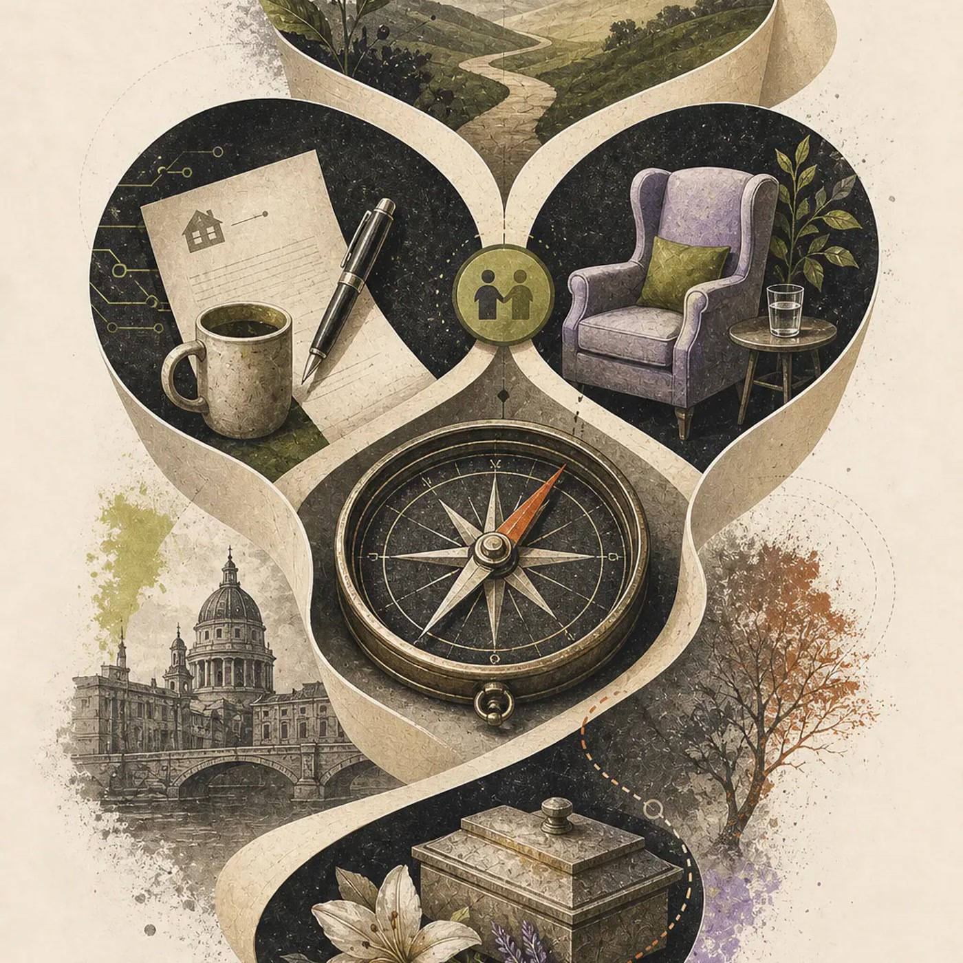 Editorial artwork for Who Can Decide for You?